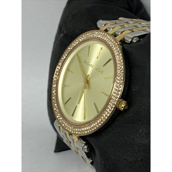 Michael Kors Darci MK3406 Womens Stainless Steel Analog Dial Quartz Watch VK407 - Picture 4 of 12